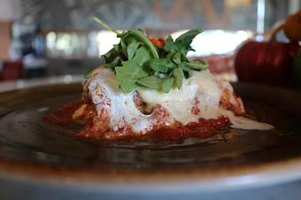 Product: Nonna's Farmhouse Lasagna - Piattino Neighborhood Bistro in Mendham, NJ Italian Restaurants