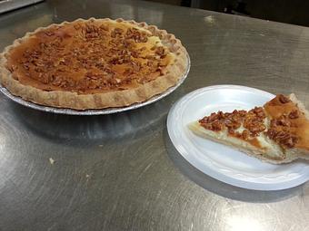Product: Pecan Cream Cheese Pie - Piggys Bar-b-Que Place in Tullahoma, TN Barbecue Restaurants