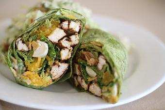 Product: Chicken Wrap - Pinnacle Restaurant - Falkner Winery in Temecula Wine Country - Temecula, CA Restaurants/Food & Dining