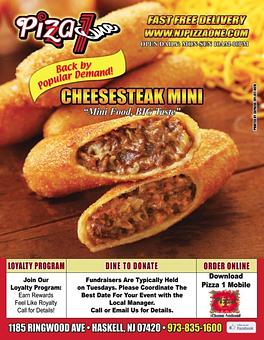 Product - Pizza One in Haskell, NJ Pizza Restaurant