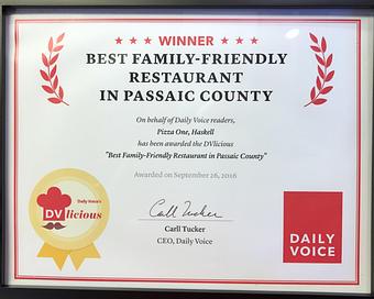 Product - Pizza One in Haskell, NJ Pizza Restaurant