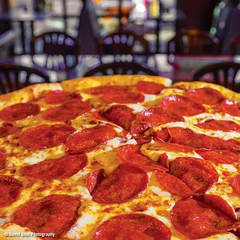 Product: Pepperoni Pizza - Pizza Schmizza Pub & Grub in Beaverton, OR Pasta Restaurants