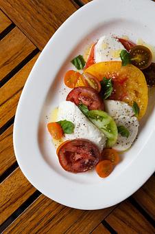 Product: Caprese Salad - Osteria Via Stato in River North - Chicago, IL Italian Restaurants