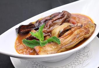 Product: Bademjan Stew - Pomegranate on Main in Greenville, SC Bars & Grills