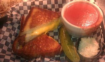 Product: Grilled Cheese and Tomato Soup  - Pop Shop in Collingswood, NJ American Restaurants