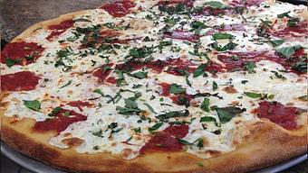 Product: Fresh Mozzarella, Italian Tomatoes and Basil - Previti Pizza in Midtown - New York, NY Pizza Restaurant