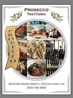 Product - Prosecco Trattoria in Toluca Lake, Ca - Toluca Lake, CA Italian Restaurants