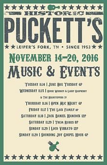 Product - Puckett's of Leipers Fork in Franklin, TN American Restaurants