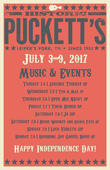 Product - Puckett's of Leipers Fork in Franklin, TN American Restaurants