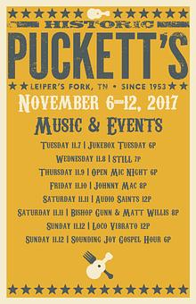 Product - Puckett's of Leipers Fork in Franklin, TN American Restaurants