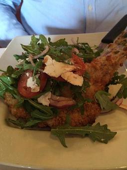 Product: Panko Breaded Veal Chop - Rachel's Cafe in Syosset, NY American Restaurants