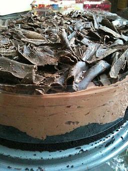 Product: Chocolate Cappucino Mousse Cake - Rachel's Cafe in Syosset, NY American Restaurants