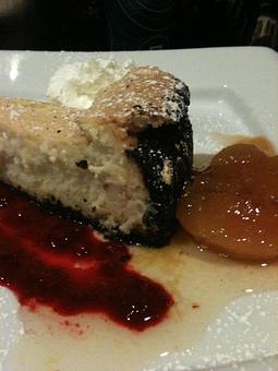 Product: Goats Cheesecake with Jam - Rachel's Cafe in Syosset, NY American Restaurants