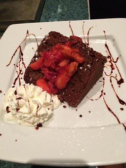 Product: Chocolate Chiffon Cake - Rachel's Cafe in Syosset, NY American Restaurants