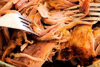 Product: Pulled Pork - Ranch Hand BBQ in Newbury Park, CA Pizza Restaurant