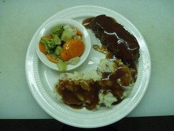 Product: Meatloaf Mashed potatoes and veggies - Raymary Street Grill in Bokeelia - Bokeelia, FL American Restaurants