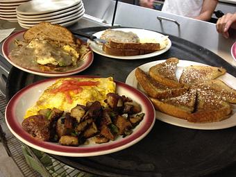 Product: French Toast and 3 other dishes - Raymary Street Grill in Bokeelia - Bokeelia, FL American Restaurants