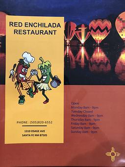 Product - Red Enchilada Restaurant in Santa Fe, NM Mexican Restaurants