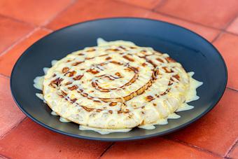 Product: CINNAMON-BROWN SUGAR SWIRL, VANILLA AND ORANGE CREAM CHEESE GLAZE. - Red Mesa Restaurant in St Petersburg, FL Mexican Restaurants