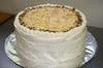 Product: Fresh Orange Italian Cream Cake - Red Rocker Inn in Black Mountain, NC American Restaurants