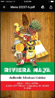 Product - Riviera Maya Mexican Restaurant in Columbus, IN Mexican Restaurants