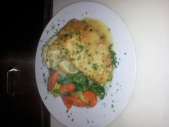 Product: Chicken Franciase served with vegetables and mashed garlic potatoes - Rizvani's Pizza Restaurant in Watertown, CT Pizza Restaurant