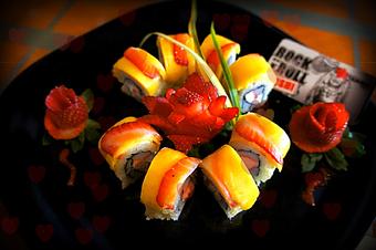 Product: Specialty Valentine's Day Roll - Rock n Roll Sushi (Trussville) in Birmingham, AL Japanese Restaurants