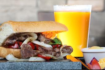 Product: Rok Cheesesteak - Rok Bistro in Sunnyvale, CA American Restaurants