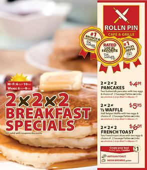 Product - Roll'n Pin Café & Grille in Sports & Entertainment District, NW Sioux Falls - Sioux Falls, SD American Restaurants