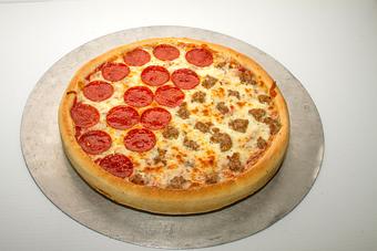 Product: Pan Style Crust - Ropa's Chicago Style Pizza in Wausau, WI Pizza Restaurant