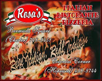 Product - Rosa's Italian Ristorante Pizzeria in Hopewell, VA Pizza Restaurant