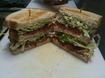 Product: Our BLT is so Awesome we had to add a second story! - Royal Scoop in Bonita Shores - Bonita Springs, FL Dessert Restaurants