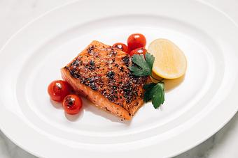 Product: Roasted Ora King Salmon - RPM Italian Las Vegas in Las Vegas Strip - Las Vegas, NV Italian Restaurants