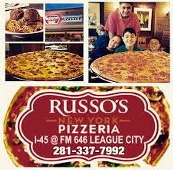 Product - Russo's New York Pizzeria in located in front of Target next door to Chick-fil-a - League City, TX Italian Restaurants