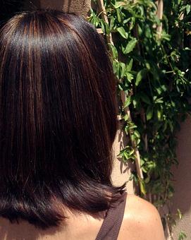 Product: Gorgeous brunette with caramel highlights @russosalon - Russo Salon & Spa in Fountain Hills, Across from Bashas, 2 blocks West of the fountain. - Fountain Hills, AZ Beauty Salons