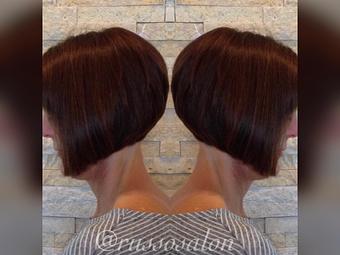Product: Angled bob by Anita - Russo Salon & Spa in Fountain Hills, Across from Bashas, 2 blocks West of the fountain. - Fountain Hills, AZ Beauty Salons