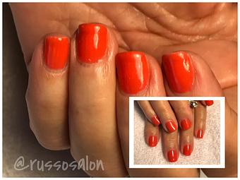Product: CND Shellac - Russo Salon & Spa in Fountain Hills, Across from Bashas, 2 blocks West of the fountain. - Fountain Hills, AZ Beauty Salons