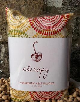 Product: Cherapy Therapeutic Heat Pillows available for purchase. Use hot or cold to soothe aches and pains. - Russo Salon & Spa in Fountain Hills, Across from Bashas, 2 blocks West of the fountain. - Fountain Hills, AZ Beauty Salons