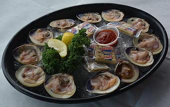 Product: Raw Clams - Rustic Inn Crabhouse in Fort Lauderdale, FL Seafood Restaurants