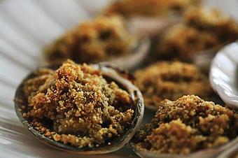 Product: Clams Oreganata - Rustic Inn Crabhouse in Fort Lauderdale, FL Seafood Restaurants