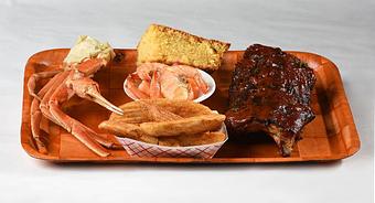 Product: All Hands On Plate - Rustic Inn Crabhouse in Fort Lauderdale, FL Seafood Restaurants