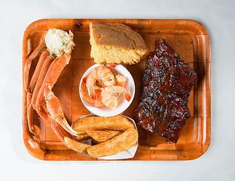 Product: All Hands On Plate - Rustic Inn Crabhouse in Fort Lauderdale, FL Seafood Restaurants