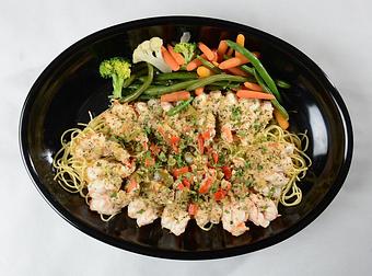 Product: Shrimp Scampi - Rustic Inn Crabhouse in Fort Lauderdale, FL Seafood Restaurants