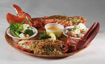 Product: Whole Broiled Lobster - Rustic Inn Crabhouse in Fort Lauderdale, FL Seafood Restaurants