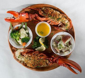 Product: Whole Broiled Lobster - Rustic Inn Crabhouse in Fort Lauderdale, FL Seafood Restaurants