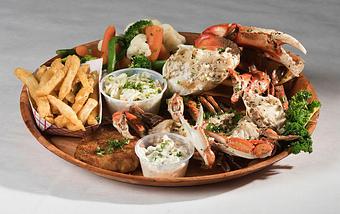 Product: Lunch Combo Platter - Rustic Inn Crabhouse in Fort Lauderdale, FL Seafood Restaurants