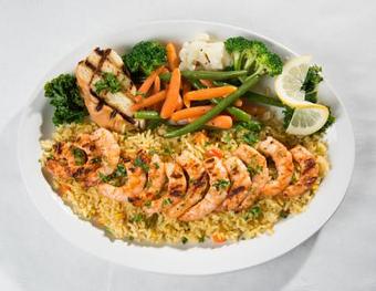 Product: Grilled Shrimp - Rustic Inn Crabhouse in Fort Lauderdale, FL Seafood Restaurants