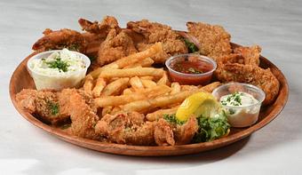 Product: Jumbo Fried Shrimp - Rustic Inn Crabhouse in Fort Lauderdale, FL Seafood Restaurants