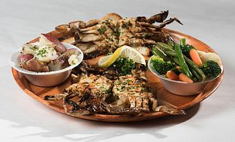 Product: Grilled Soft Shell Crabs - Rustic Inn Crabhouse in Fort Lauderdale, FL Seafood Restaurants