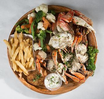 Product: Lunch Combo Platter - Rustic Inn Crabhouse in Fort Lauderdale, FL Seafood Restaurants